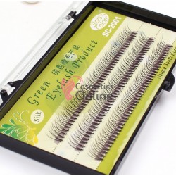 Gene false individuale Stars Colors Green 3D, C/0.12 de 10mm 130